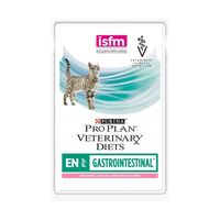 Purina Pro Plan Veterinary Diets Gastrointestinal (EN) паучи для кошек с нарушением пищеварения с лососем