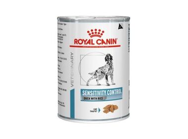 Royal Canin Sensitivity Control консервы для собак при пищевой аллергии и непереносимости с уткой
