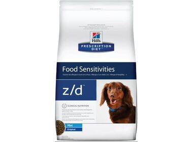 Hill's PD Z/D Mini сухой корм для собак мелких пород - лечение острых пищевых аллергий